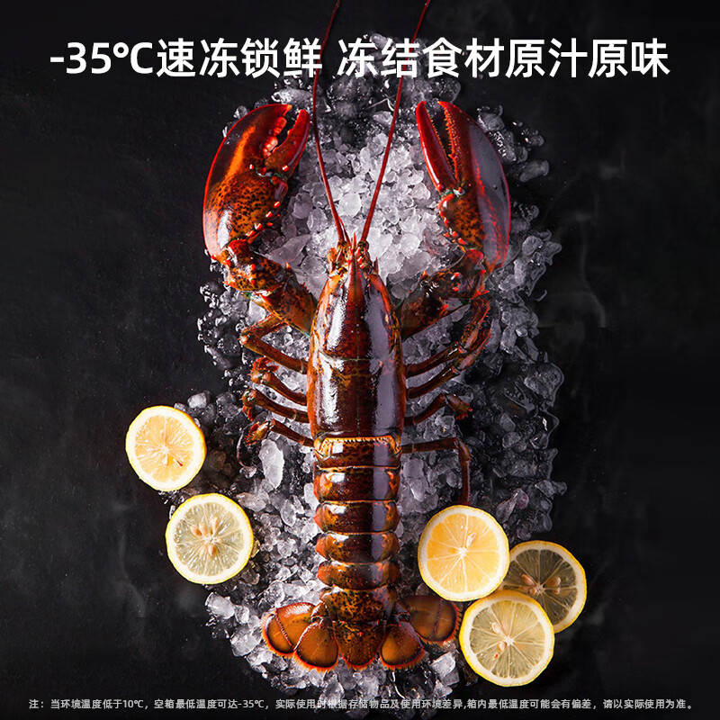 Meiling (MEILNG) 100-301L first-class large-capacity household deep-freezing quick-freezing primer strong freezing energy-saving small refrigerator horizontal freezer BC/BD-100DT white 100L