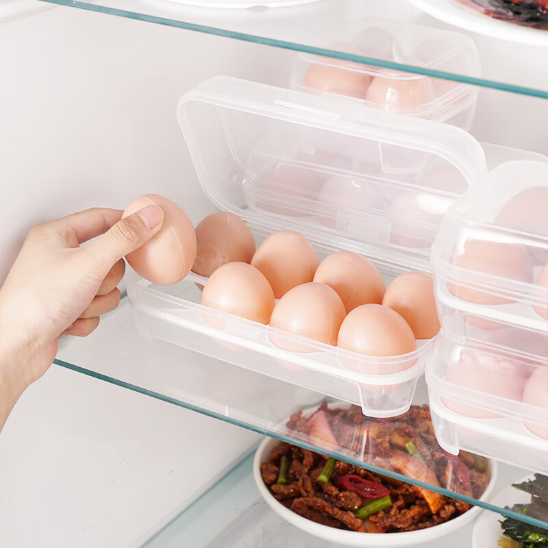 Weimiao outdoor egg carton shock-proof and shatter-proof protection artifact storage box egg anti-fall portable plastic egg tray 4-grid egg box 1 pack