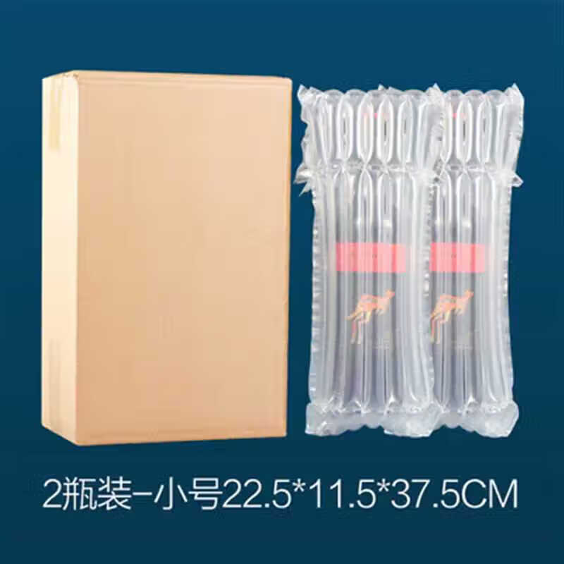 Packaging boxes, aircraft boxes, express delivery, two thin branches, thick branches, gold and medium branches, packaging boxes, cigarette paper boxes, cartons, double red wine boxes without air columns, 5 layers, 27 pcs, Liqun vertically placed, 3 layers thick, 54 pcs