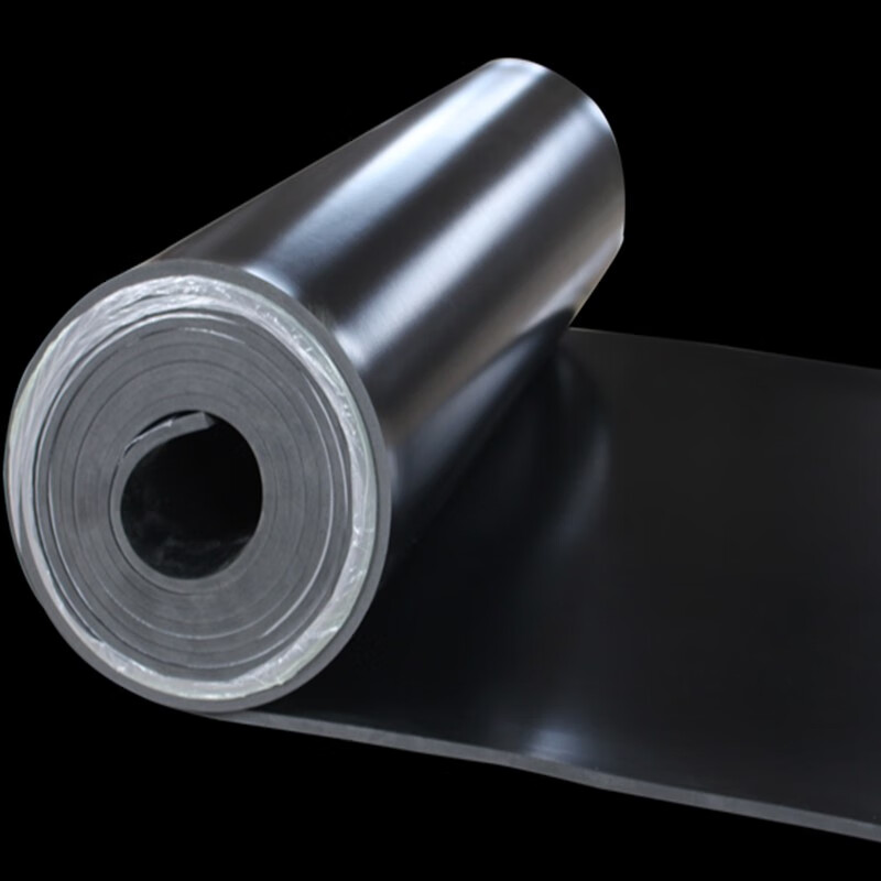 High-voltage insulating rubber mat power distribution room insulating rubber plate black industrial rubber mat rubber floor mat thickened insulating mat black 2mm thick 1 meter wide 5 meters long