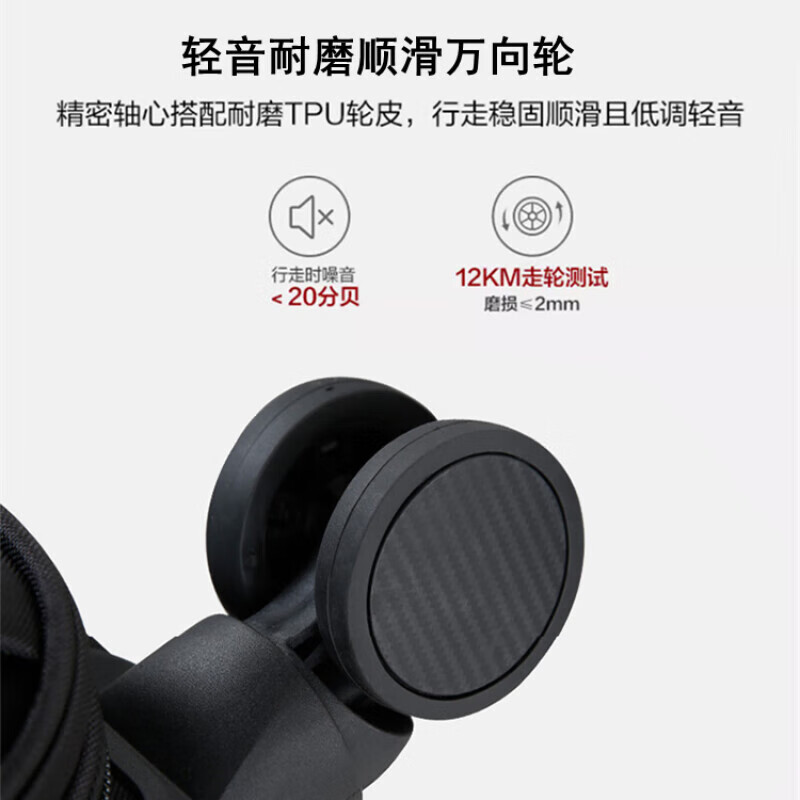 Kuangluo suitcase Spring Airlines small lightweight boarding case Oxford cloth explosion-proof zipper box men's business travel cloth box black upgraded customs lock + explosion-proof zipper 20 inches aviation boarding case