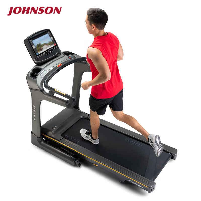 JOHNSON treadmill TF30 home shock-absorbing foldable electric slope intelligent multi-functional aerobic gym equipment TF30XIR-touch screen