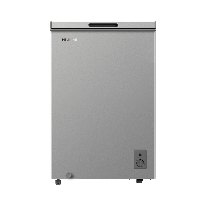 MeiLing 100L one-inverter household refrigeration, freezing, frost-reducing deep-freezer, forced freezing small freezer BC/BD-100DTCQ Star Silver 1L