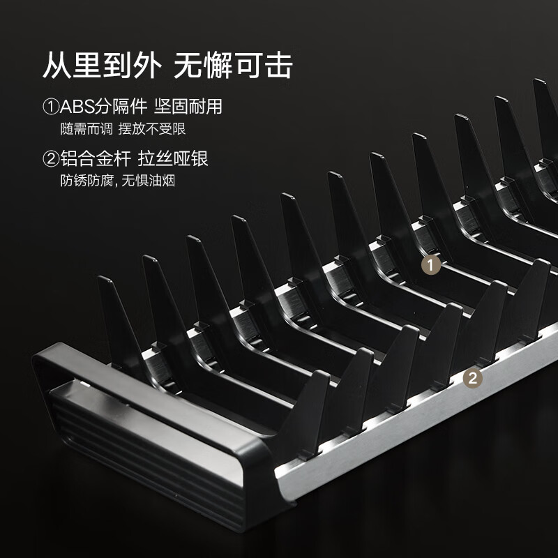 HIGOLD kitchen cabinet storage dish rack countertop adjustable dish rack dish rack drain rack PDL3.0 series dish rack