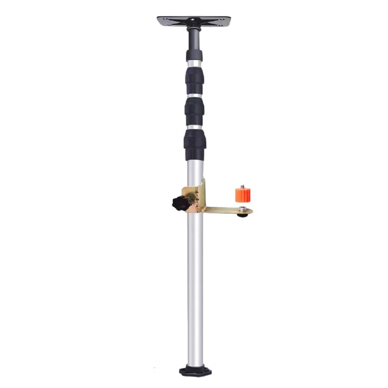 This is a spirit level support rod, level instrument bracket, telescopic rod, infrared bracket adapter, multi-functional fine-tuning table, 3.5 meters (single lock model) + ordinary iron head