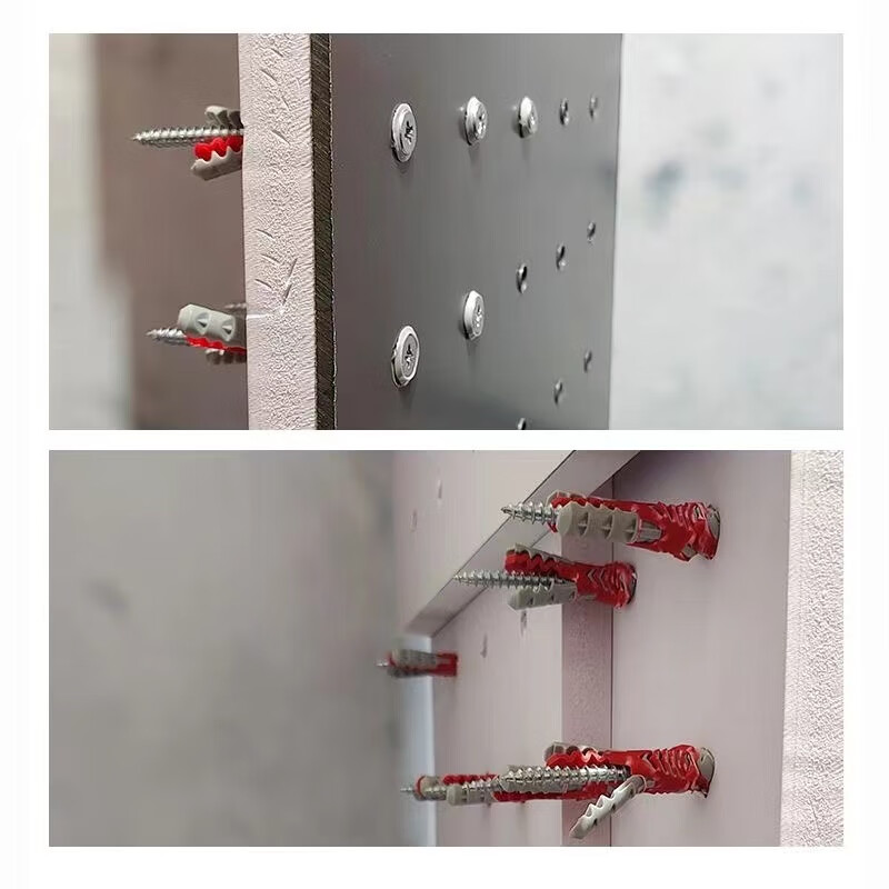 Qinkai Fischer expansion screw TV cabinet bracket wall cabinet gypsum board hollow brick wall special expansion tube 8*80 cross head screws 20 sets