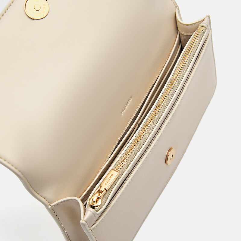 PEDROICON series diamond mini square bag portable shoulder bag women's bag PW4-36500014 champagne color PW4-36500014-1 S