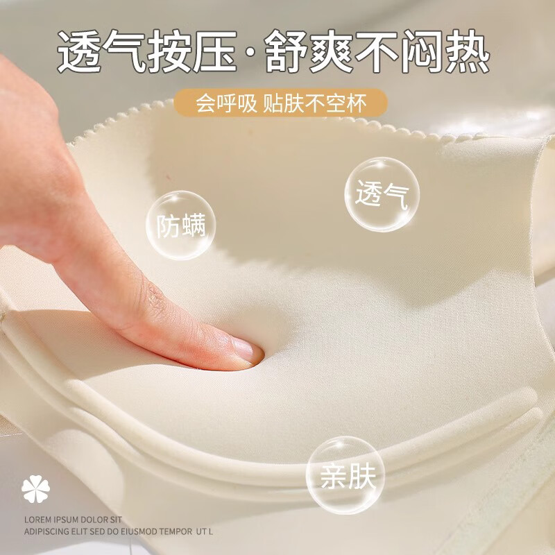 Langsha front button underwear women's 2025 autumn new small breast push-up flat chest special bra to collect side breasts without wire bra