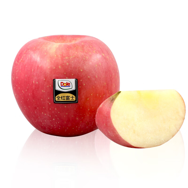 Dole Shandong Full Red Fuji 8kg, 12-14 pieces, single fruit 250g+, overflowing with fruity aroma, free shipping