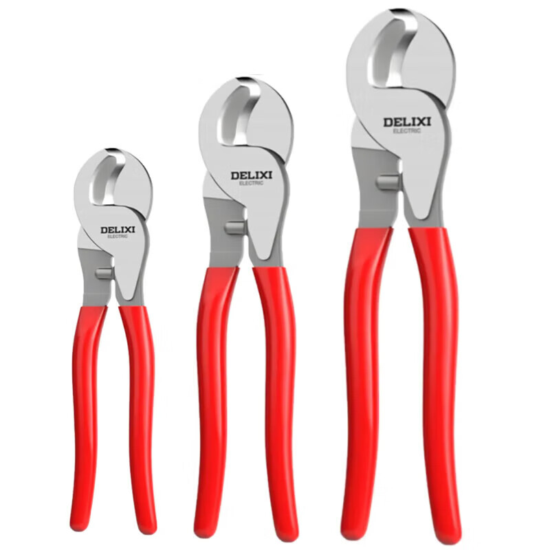 DELIXI ELECTRIC wire cutter electrician special tool wire cutter industrial grade small mouth wire stripper 6 inches cable cutter