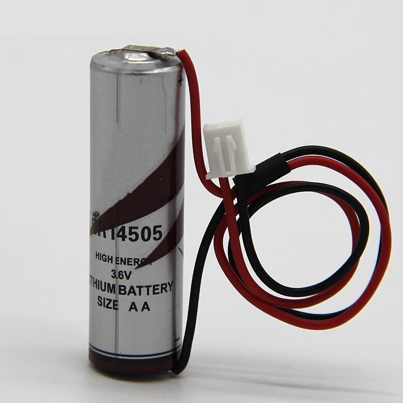 Zhengxinyuan ER14505 3.6V water meter PLC industrial control AA medical equipment lithium sub-battery No. 5 with plug/with lead (1 piece)