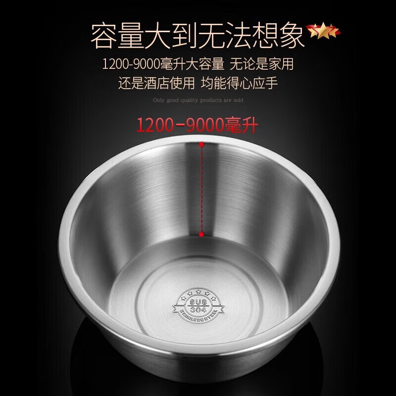 Sungsa Japanese 304 stainless steel leaky basin household double-layer rice washing sieve food-grade vegetable basin drain basket rice cleaning artifact drain basket + stainless steel basin (22cm)