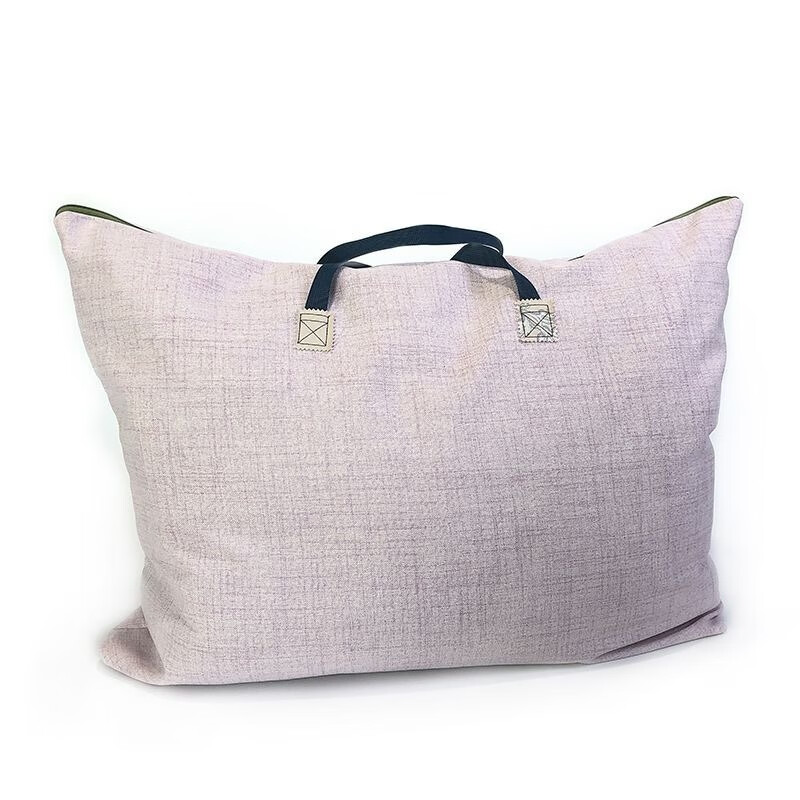 Shantou Lincun thickened clothes and quilt storage bag extra large capacity moving packing bag moisture-proof luggage bag cloth for outing students large moving bag 70*90cm random color