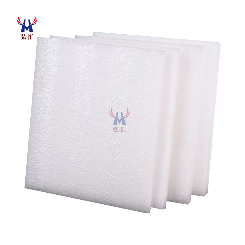 Customized pearl cotton EPE pink white and black shockproof foam sheet pad hard block anti-shattering packaging film anti-static foam protective cotton packaging film pink 1 meter long * 1 meter wide 2 cm thick - 2 pieces
