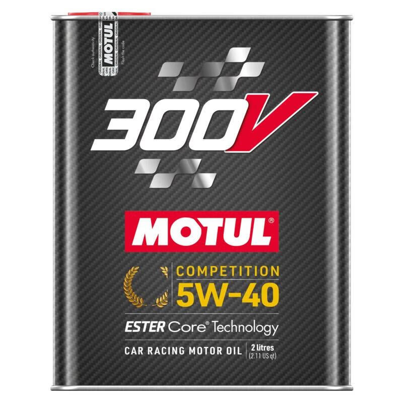 MOTUL new version of French imported MOTUL 300V 5W40 double ester full competition engine oil 2L standard