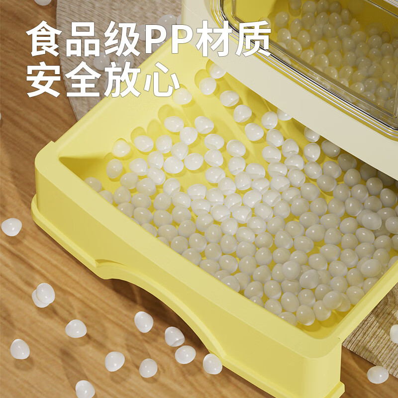 HELLOJOY cat litter box fully enclosed large cat toilet anti-splash cat litter box cat litter box cat litter box yellow