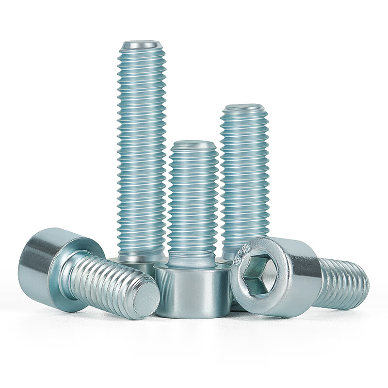 Ling Yuxun customized 8.8 grade galvanized hexagon socket screws high strength cup head screws cylindrical head bolts boxed M5M6M8M10 M4*20 (1700 pieces)