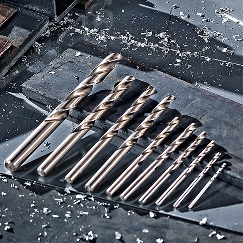 Bosch (BOSCH) electric drill high-speed metal steel twist drill bit alloy steel aluminum alloy metal drilling 2/3/4/5/6mm (set of 5)