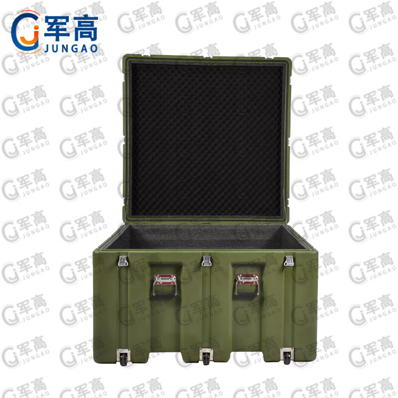 Jungao rotational molding box 1100*1100*700mm XTC wheeled storage box transport box material box airdrop box 25 new type