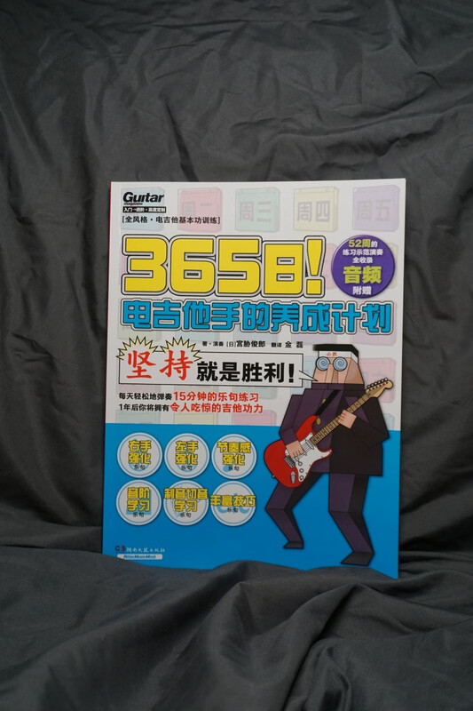 365 days! A plan to develop an electric guitar player
