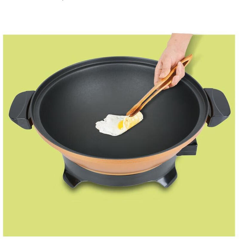 Star Arrow LXH multifunctional electric hot pot rice porridge pot non-stick pot smokeless pot round electric wok steaming integrated pot 32 32 inches