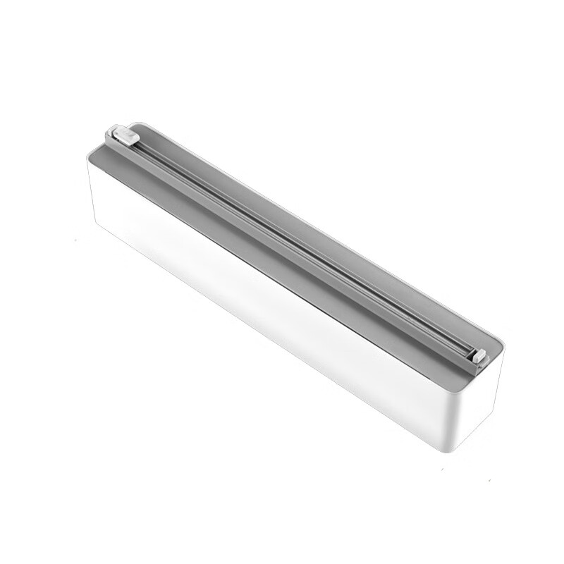 Ling Yuxun disposable cling film cutter magnetic refrigerator kitchen household special tinfoil artifact adjustable divider wood grain cling film cutter 35-6cm