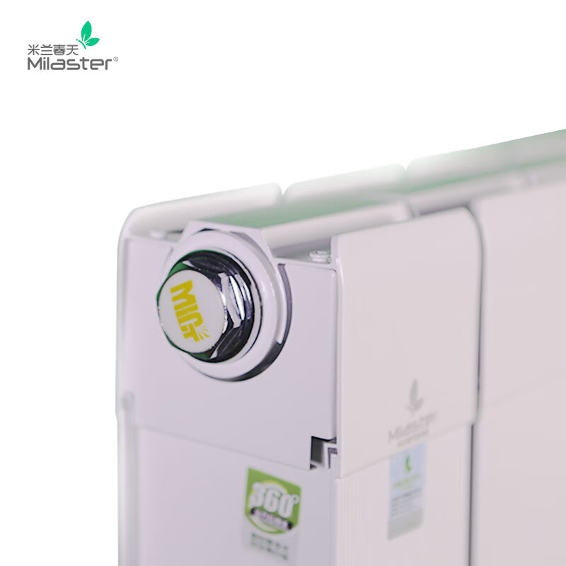 MILAN SPRING RADIATOR Milan Spring radiator household water heating copper aluminum composite bathroom small basket radiator wall-mounted central heating MTH755 (minimum order of 3 pieces) 1.5m