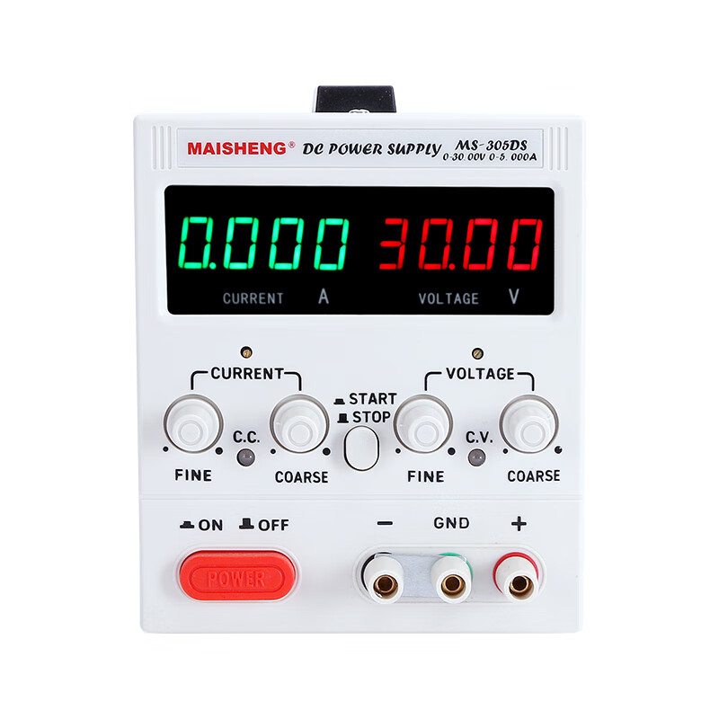 MAISHENG15V30V5A adjustable DC regulated power supply 100v3A 10a brush plating and burning machine god (MS3010DS) 0-30V0-10A four-digit display