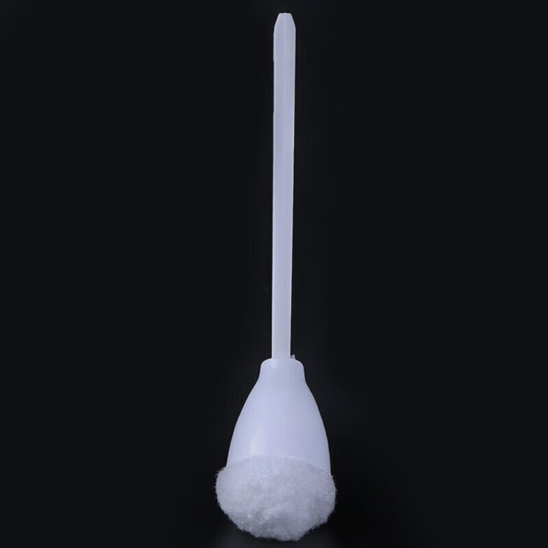 Masif brush, squeeze cotton brush, toilet toilet brush with long handle to remove dead corners, soft-bristled toilet brush, 10 pcs/pack