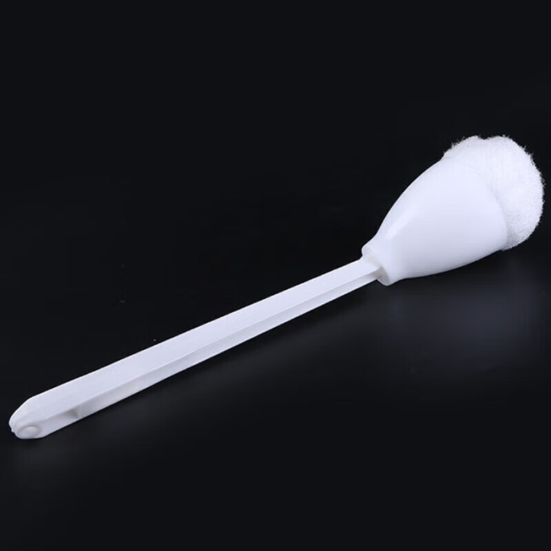 Masif brush, squeeze cotton brush, toilet toilet brush with long handle to remove dead corners, soft-bristled toilet brush, 10 pcs/pack