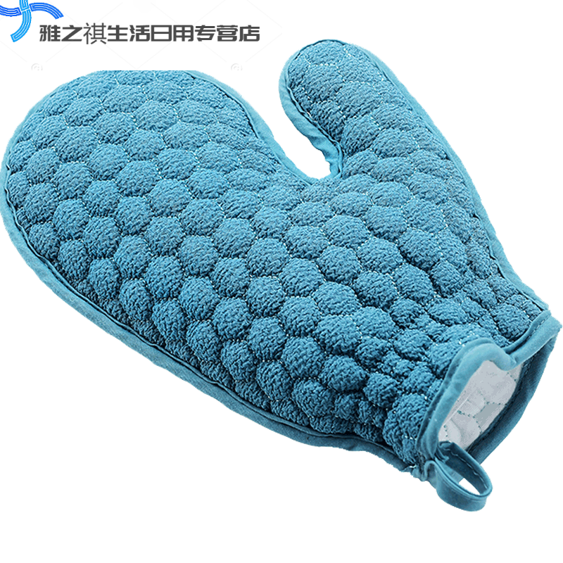 Rub-free bath towel for women, double-sided strong gloves for mud rub and bath towel for men, rub back and dust in the shower, pink glove, one pack