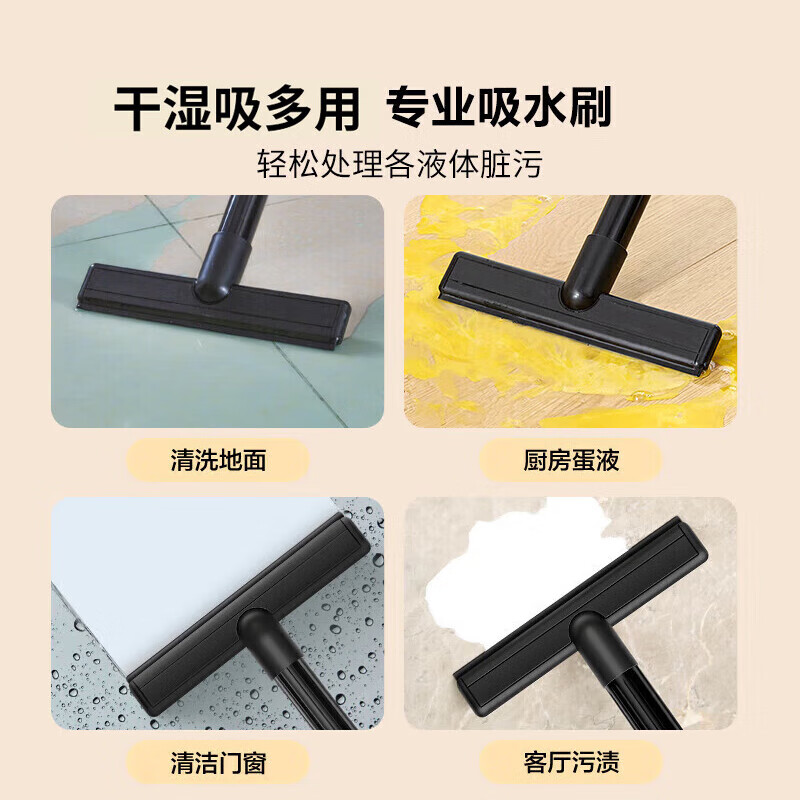 Haier bucket vacuum cleaner household large suction powerful high power vacuum cleaner wet and dry multi-purpose one-button take-up industrial vacuum cleaner land reclamation dust collection HZ-T810W New Year gift