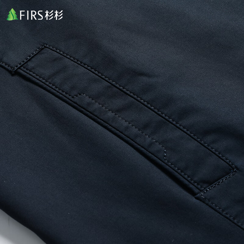 Shanshan 100% cotton pure cotton jacket men's spring and autumn lapel executive jacket business casual dad top men's clothing