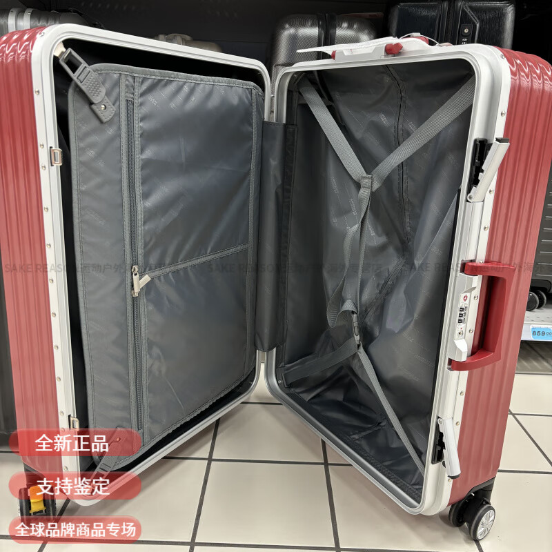 AMERICAN TOURISTER aluminum frame business suitcase 222529 inches eight-wheel universal wheel suitcase counter same style NE6 New Year gift black 29 inches with Samsonite warranty card