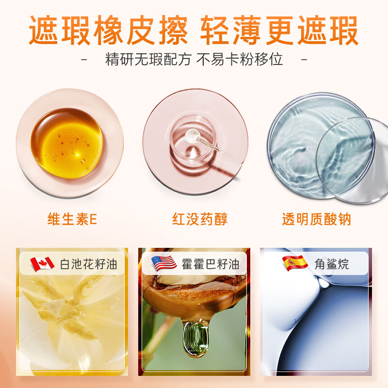 DPDP Three Color Concealer Palette Concealer Facial Highlight Contour Covers Dark Circles, Spots, Acne Marks and Nasal Lines Three Color Concealer*1+Thumb Powder Puff*1+Concealer Brush*1