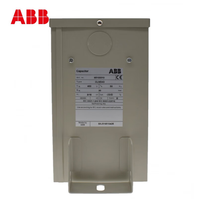 ABB original power self-healing low-voltage parallel compensation capacitor CLMD43/10KVA 400V CLMD43/25Kvar