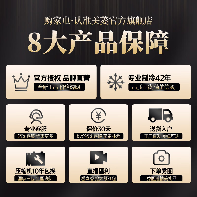 MeiLing worry-free built-in refrigerator 558 liters two-door double-door first-class energy efficiency air-cooled frost-free bottom heat dissipation ultra-thin zero-flat built-in household large freezing power subsidy refrigerator BCD-558WPCZX-Snowy White