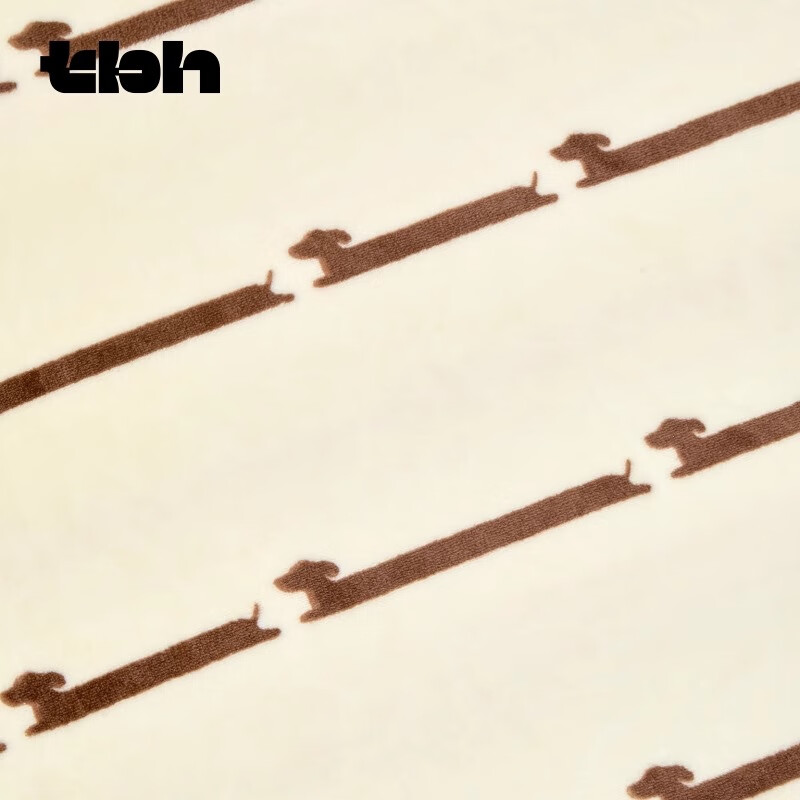 Brutalist Home (tbh) dachshund flannel warm blanket living room sofa blanket nap blanket office blanket blanket air conditioning blanket gift gift