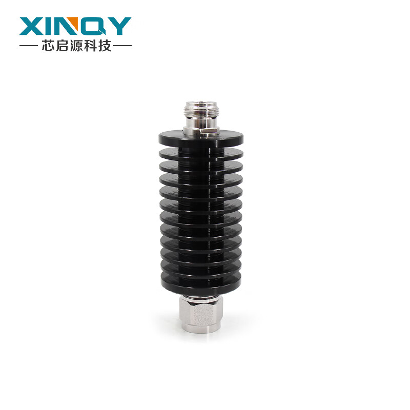 XINQY Xinqiyuan N-JK RF coaxial fixed attenuator 0-6g high power 50/100/200/300/500W attenuation value 10dB/30dB power 50W DC-6GHz attenuation value 60dB