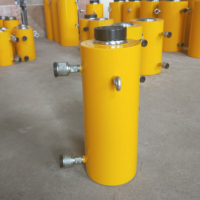 Funwudou customized separated hydraulic jack electric vertical synchronization 50 tons 100 tons heavy-duty hydraulic jack double action large DYG320-200 320T stroke 200mm
