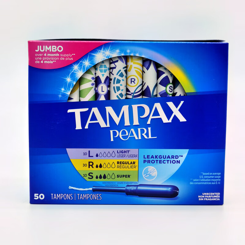 Danbis spot Canadian Tampax Danbis tampon long catheter type extra large flow 18/36/50 pieces U S+ 50S
