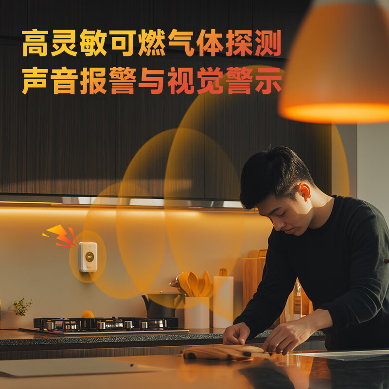 Dahua Gas natural gas leak alarm gas alarm catering kitchen fire 3c certification national supplement linkage closing valve independent household combustible gas alarm national subsidy GA20A