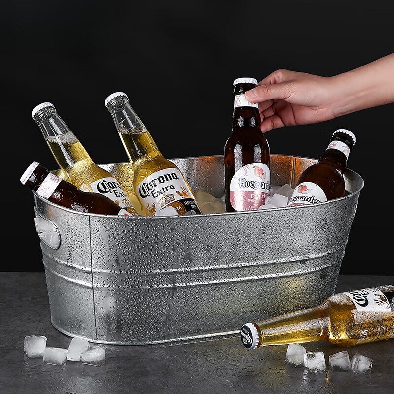 Swizzle beer ice bucket large capacity ice bucket home stall ice bucket internet celebrity bar chilled red wine drink champagne bucket large ice bucket