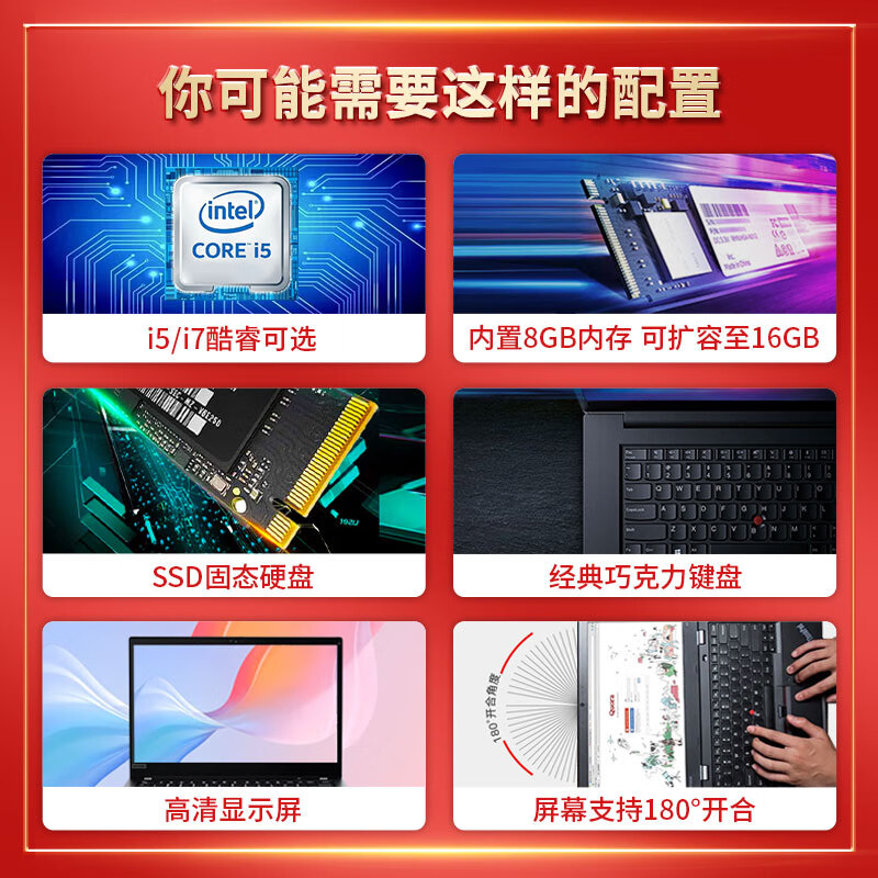 Lenovo (Thinkpad) (i7/16G running/independent graphics) second-hand laptop T450/430 business office online class game notebook 9 new T430 i7 16G 512G solid independent 90% new