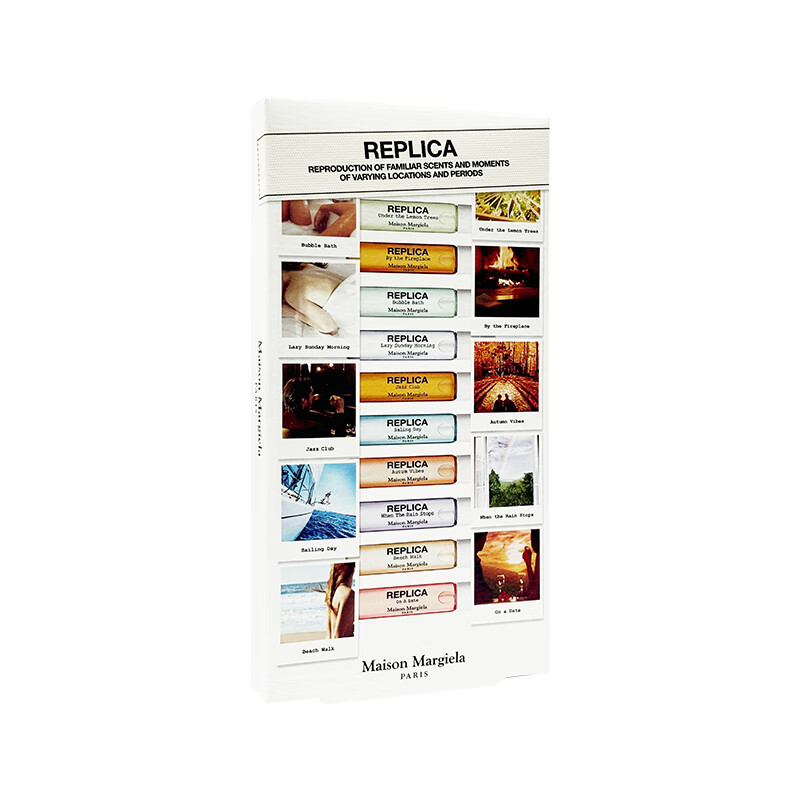 Mason Margiela Memory Fragrance Gift Box 2mlx10 New Year's Day Gift and New Year's Eve Gift for Girls