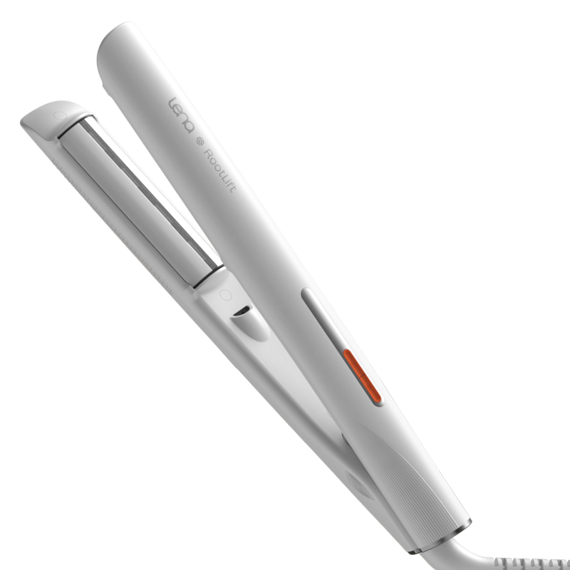 Lena's 3rd generation high cranial splint, curved fluffy splint, negative ion curling iron, straight and curling dual-use straight plate clip, short hair root pad, New Year's gift LN-H10G