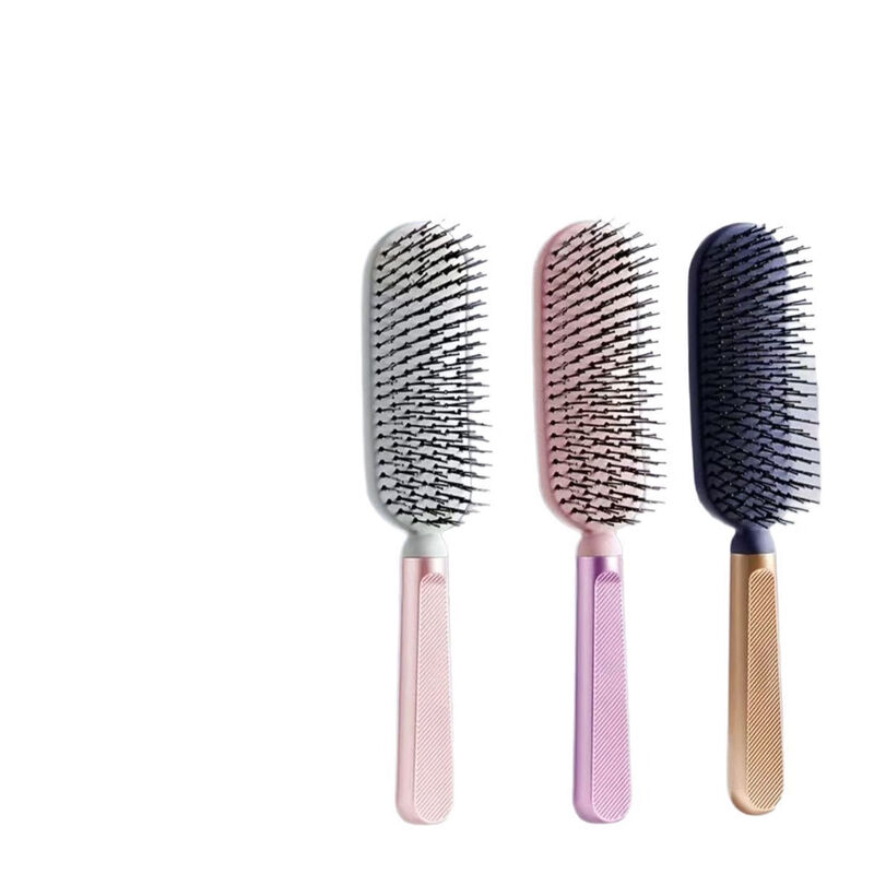 Age-appropriate high and low needle hair smoothing comb dry and wet dual-use comb scalp massage household comb children's hair smoothing anti-static fluffy comb