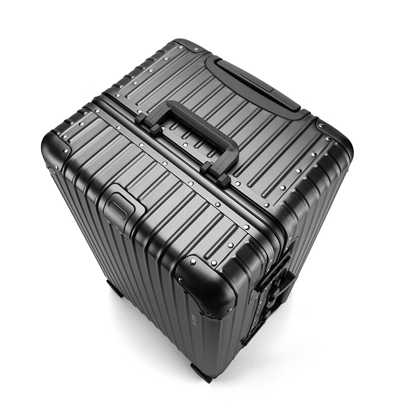 Walker Shop suitcase 7 series all-aluminum magnesium alloy large capacity fashionable suitcase universal wheel trolley case gun gray light-sensitive technology metal series 7 series aluminum magnesium alloy 32 inches 37-open large capacity box