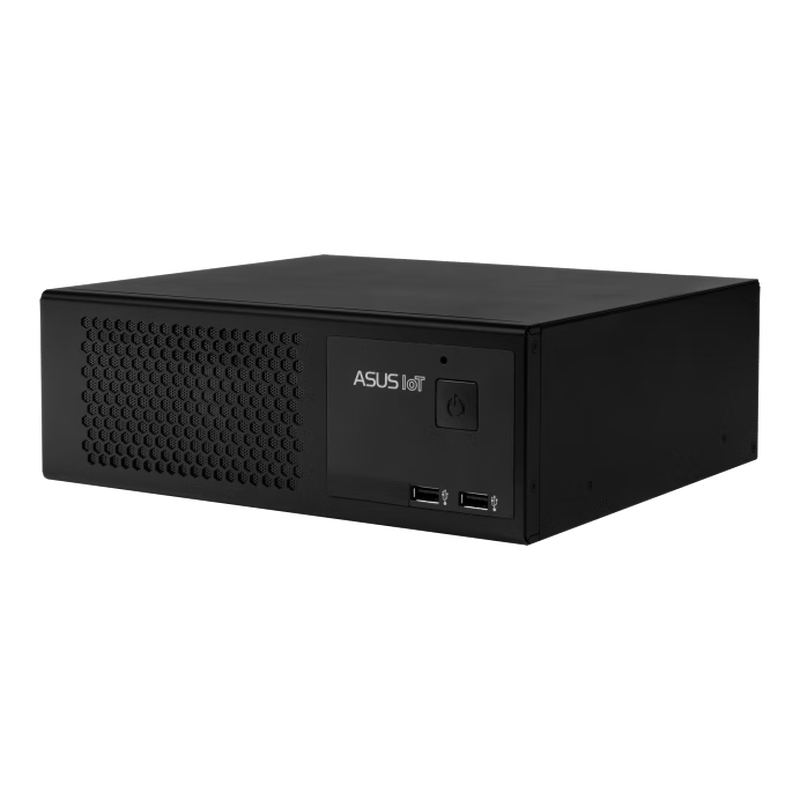 ASUSUITRAHOT industrial computer ASUS industrial computer EBS-I10 industrial computer 2U mini host embedded small visual inspection server host can replace Advantech industrial computer EBS-I10/I3-9100TM 8G memory/256GSSD