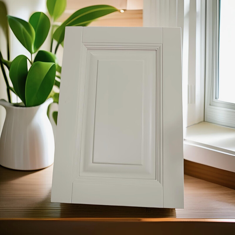 Xiwei furniture solid wood cabinet door French American cabinet wardrobe door panel customized water-based paint pure solid wood log cabinet door panel customized